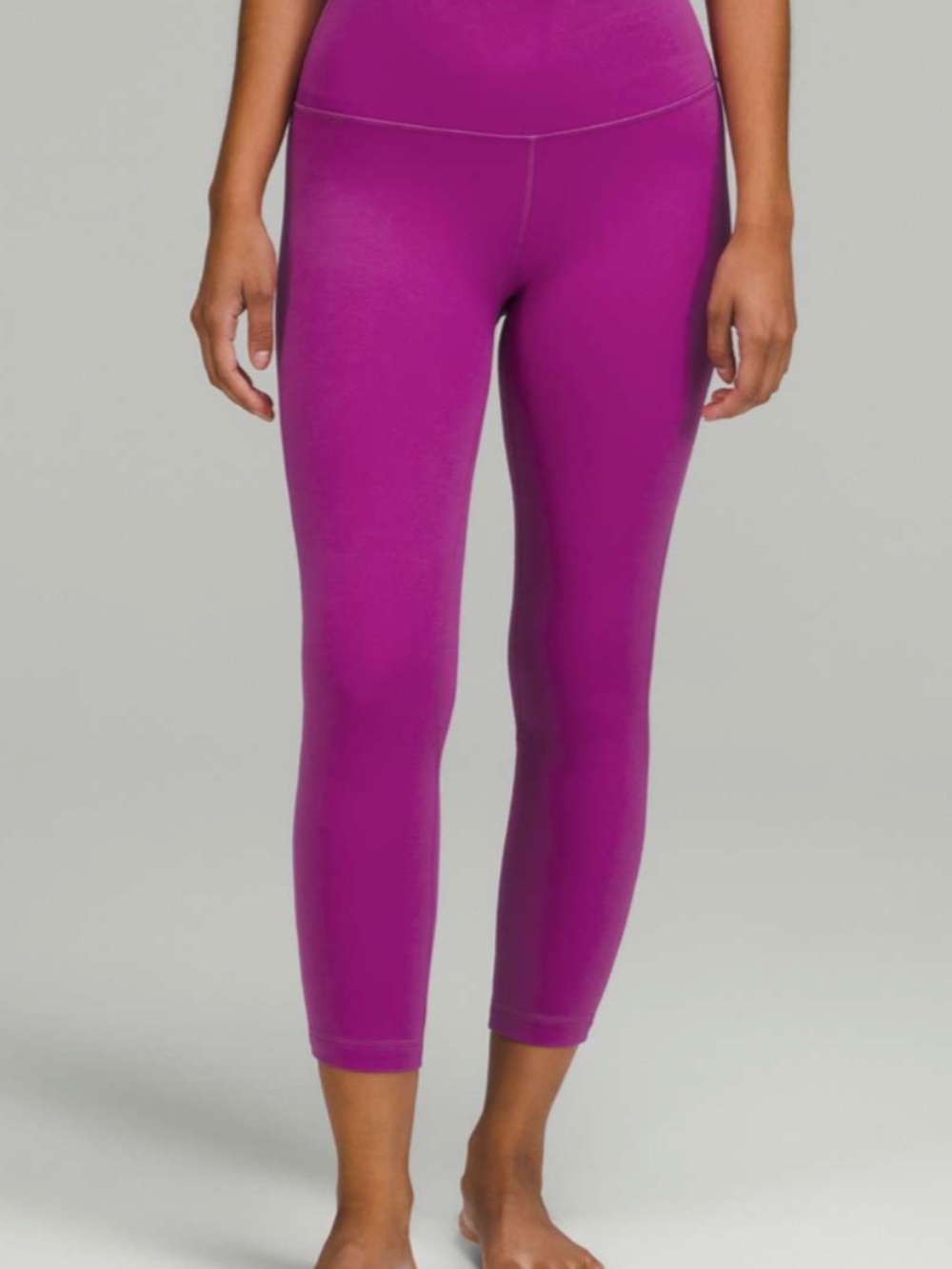 Lululemon Align High-Rise Crop 23" Vivid Plum Size 6